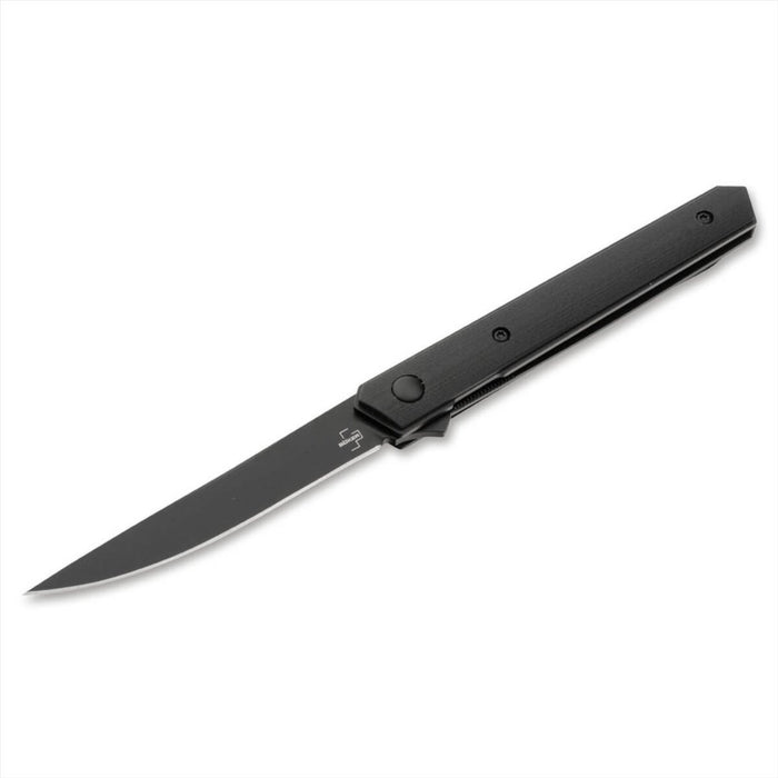 Boker Plus Kwaiken Air Mini opvouwbaar zakmes met zwart VG-10 lemmet en G10 handvat in minimalistisch design