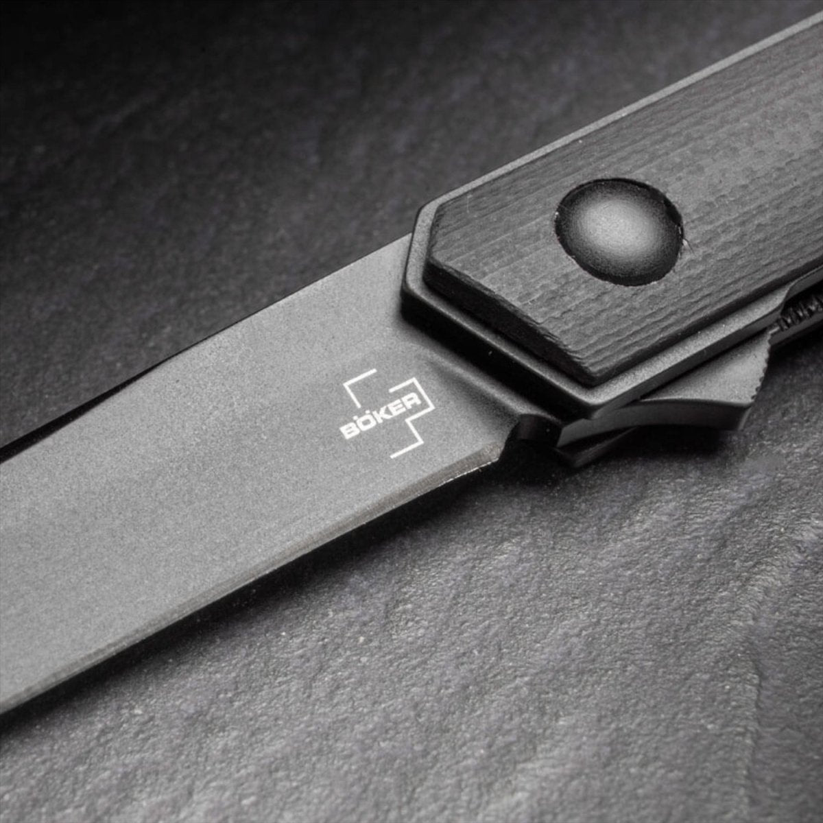 Boker Plus Kwaiken Air Mini couteau de poche pliant lame VG-10 manche G10 noir