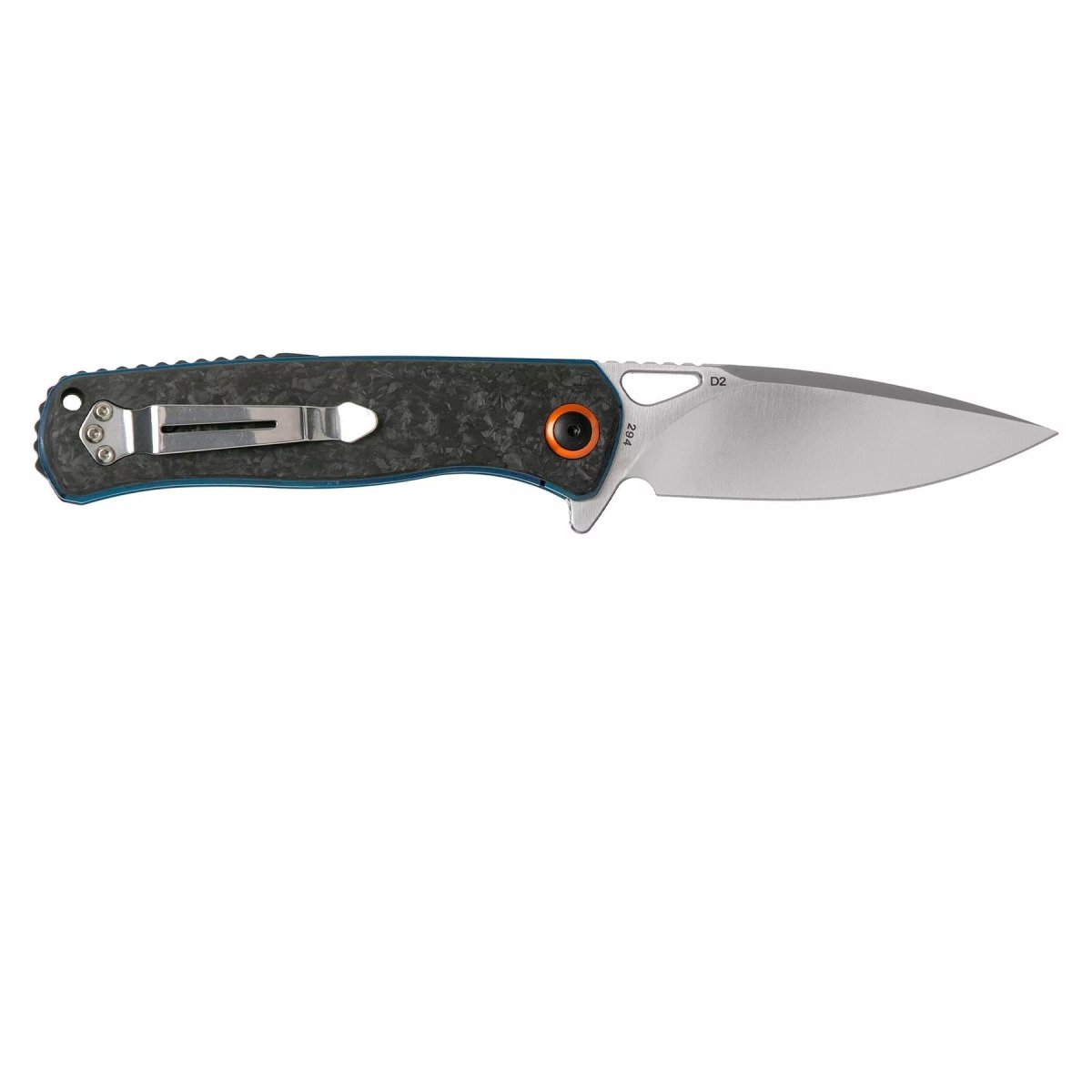 BOKER Plus Nebula Zakmes D2 RVS Zakmes Koolstofhandvat