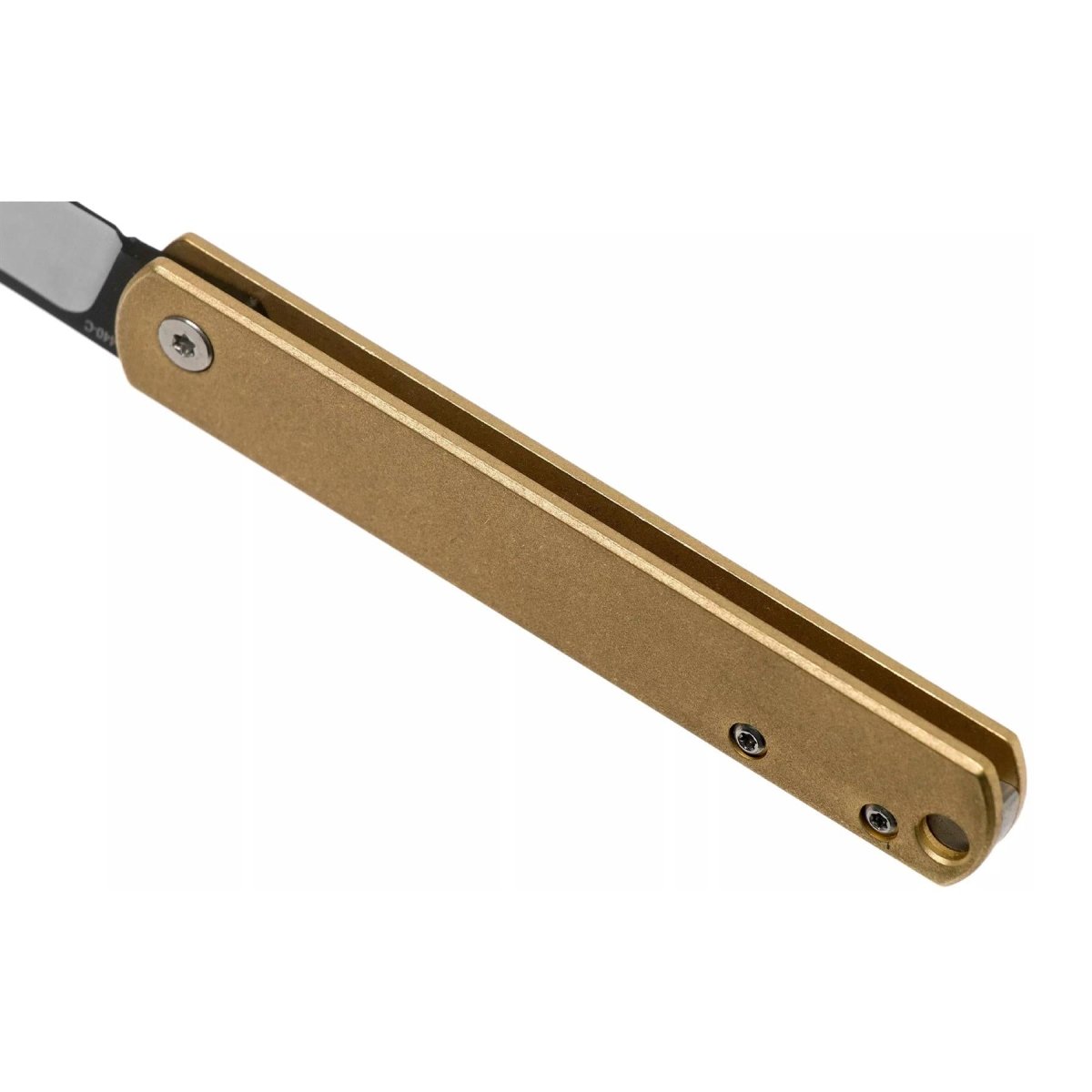 Couteau de poche en laiton Boker Plus Zenshin 42 couteau EDC pliant en acier inoxydable 440C