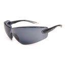 Bolle COBRA Wraparound Safety Glasses Smoke Lens Lightweight UV Protection - GoMilitar