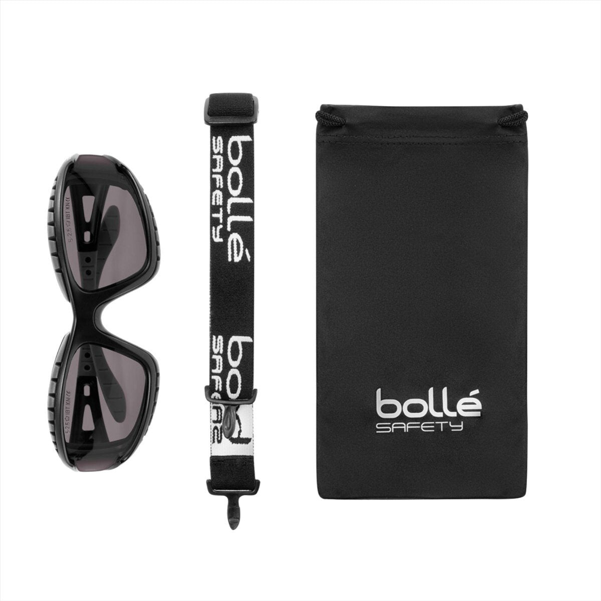 Bolle Tracker Tactical Goggles Anti Fog Anti Scratch Instelbare hoofdband