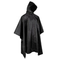 Merk leger stijl waterdichte regen ripstop poncho cape militair zwart