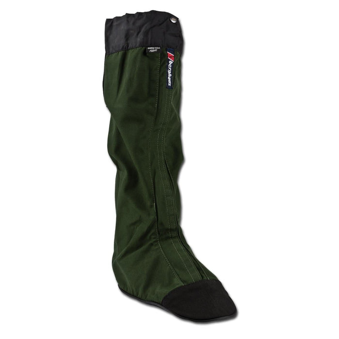 Berghaus Yeti Gore-Tex waterdichte winterwandelbeenkappen in olijfgroen met klittenband stormflap en versterkte zool
