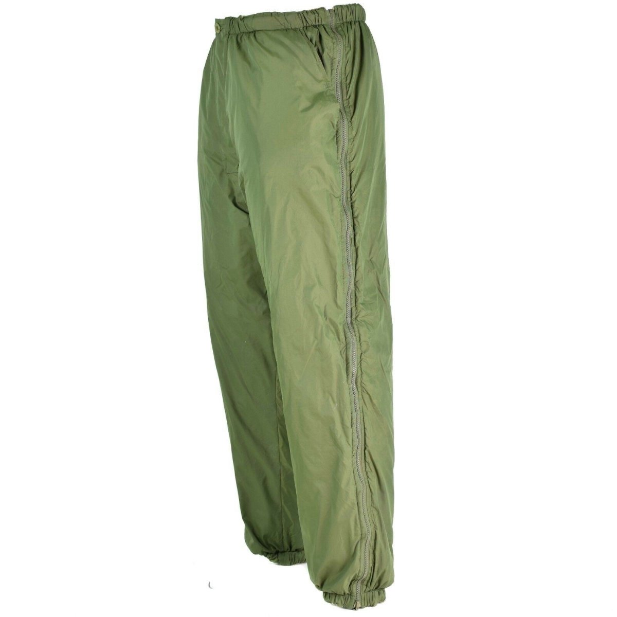 Brits leger omkeerbare broek thermisch groen kaki koud weer broek softtie