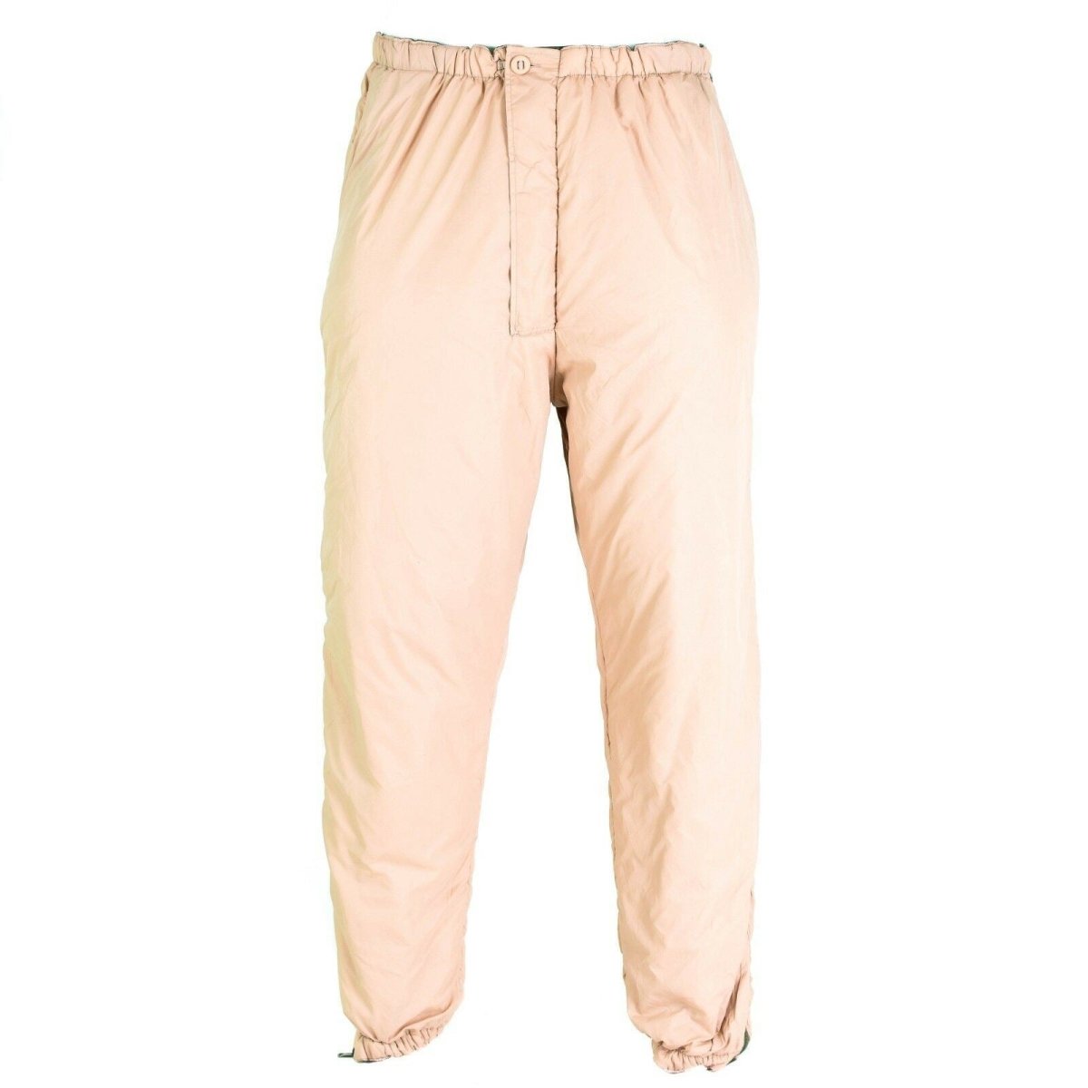 Brits leger omkeerbare broek thermisch groen kaki koud weer broek softtie