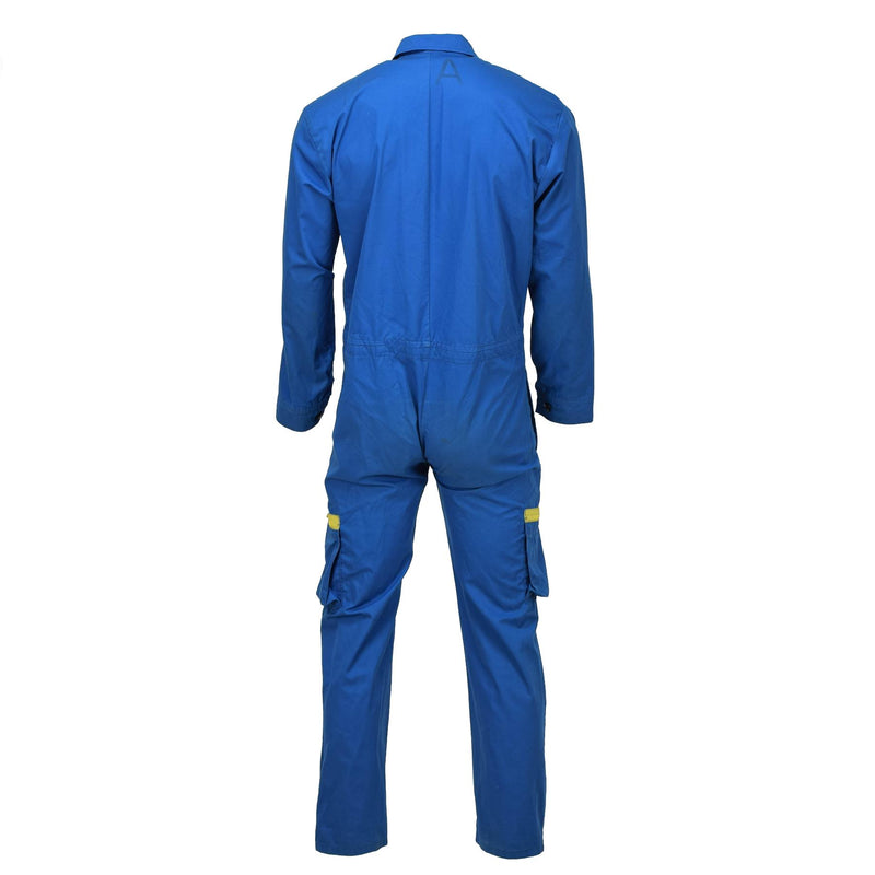 Originele Duitse militaire bundeswehr Coverall Oko-tex zuur-resistente blauw overschot