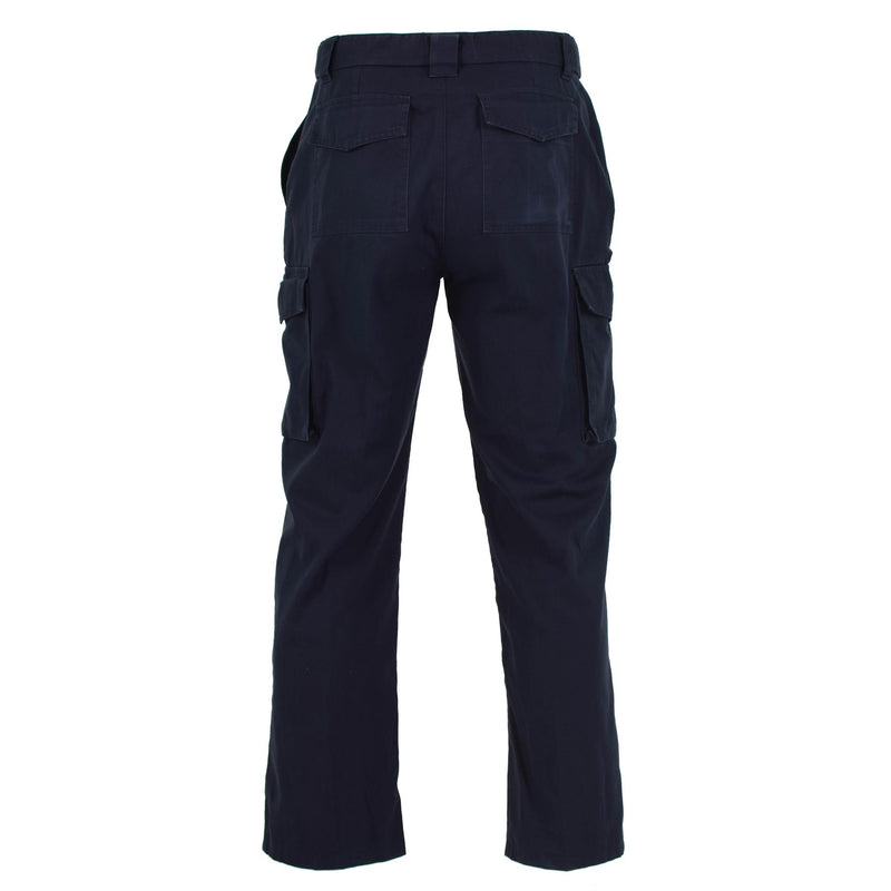 Echte Britse politiebroeken blauwe uniforme broek lichtgewicht militair overschot