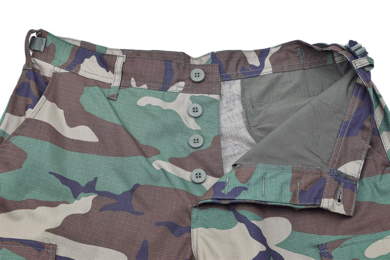 Pantalon cargo multicolore en ripstop BDU de style armée américaine de marque Mil-Tec