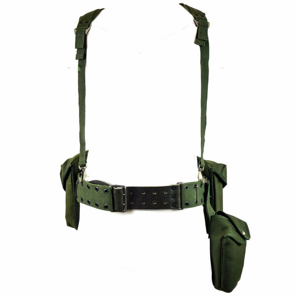 Origineel Zweeds Webbing Rig System 304 Tactische riem H-Traps Suspenders