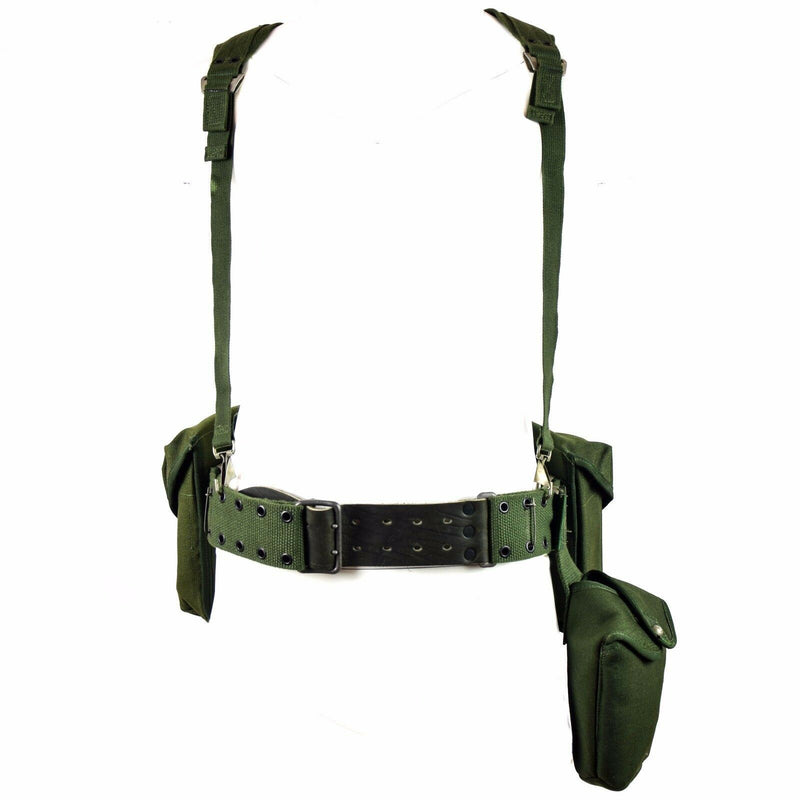 Origineel Zweeds Webbing Rig System 304 Tactische riem H-Traps Suspenders