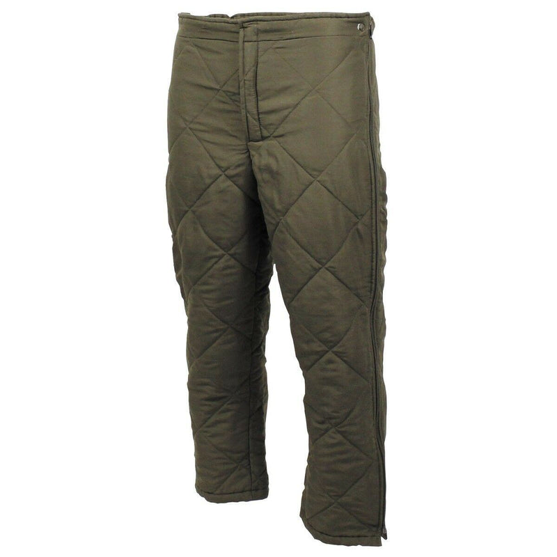 Echte Oostenrijkse Leger Pants Liners Warmere Olive Green Thermal Trousers Leggings