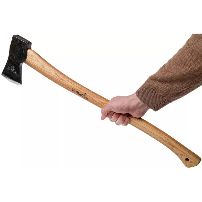Hultafors qvarfot kappen bijl lange hickory as geslepen koolstofstalen bijl kop