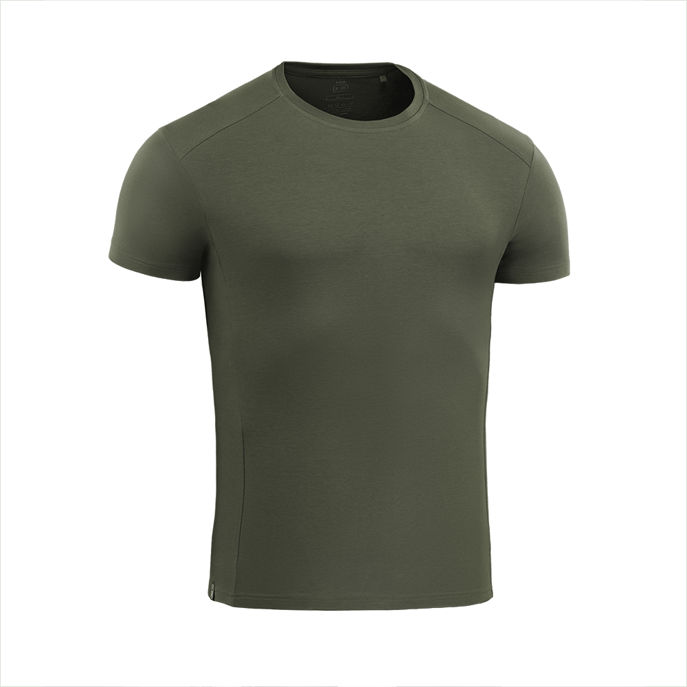 M-Tac 93/7 Zomer Comfort Fit T-shirt Lichtgewicht stretchkatoen Army Olive