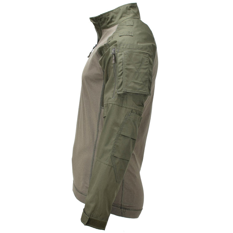 Mil-tec merk militaire stijl olijf tactische veldtroepen gevechtshemd type 2