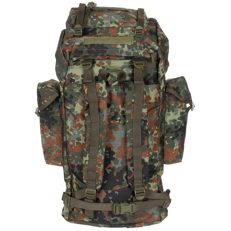 MFH Militaire BW Camo Combat 65L Backpack Federal gewapende gedwongen tactische tas Nieuw
