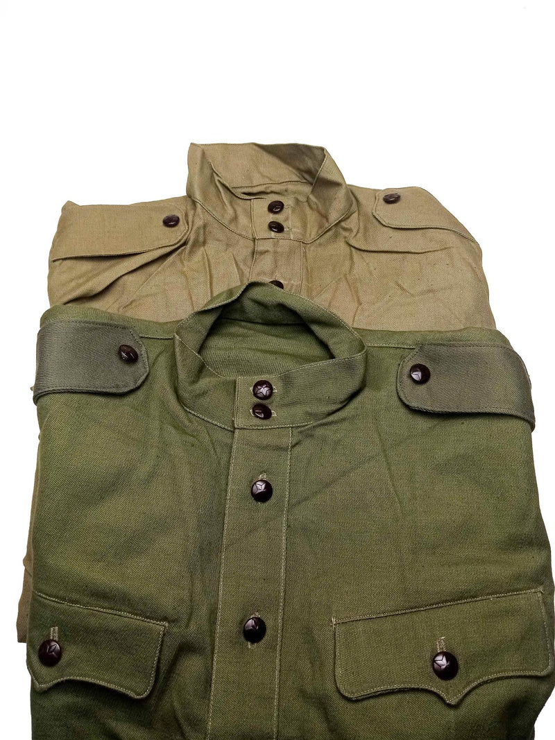 Origineel Bulgaarisch leger Olijf Khaki Shirt Jacket Combat Military Long Sleeve