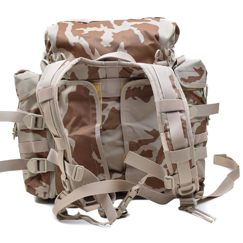 Sac à dos militaire d'origine tchèque Molle Desert Camo 30l à dégagement rapide