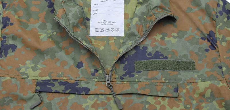 Tacgear Brand Windhirt Lichtgewicht Flecktran Camo Ripstop Smock Camping Hiking