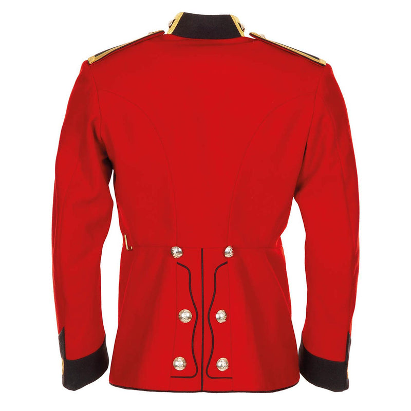 Veste militaire britannique originale Tunique robe rouge cavalier sauveteurs soldats NEUF