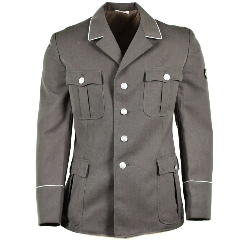 Originele Duitse NVA -leger jurk Jacket Officier formeel uniform grijs militair nieuw