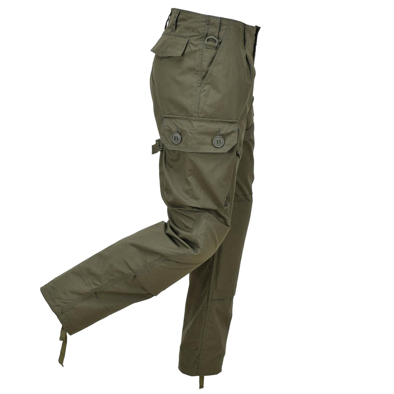 Pantalon cargo militaire TACGEAR en ripstop renforcé tactique olive