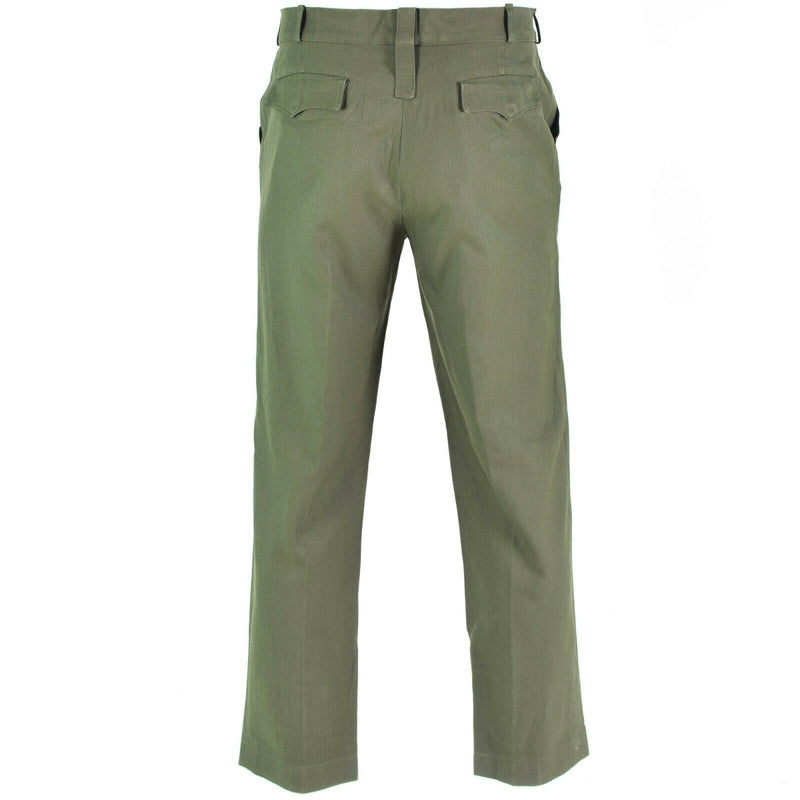 Pantalon de combat de campagne original de l'armée portugaise pantalon militaire vert olive Portugal