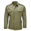 Origineel Roemeens legerwerkjack Militaire veldjas met knoopsluiting olijfgroen