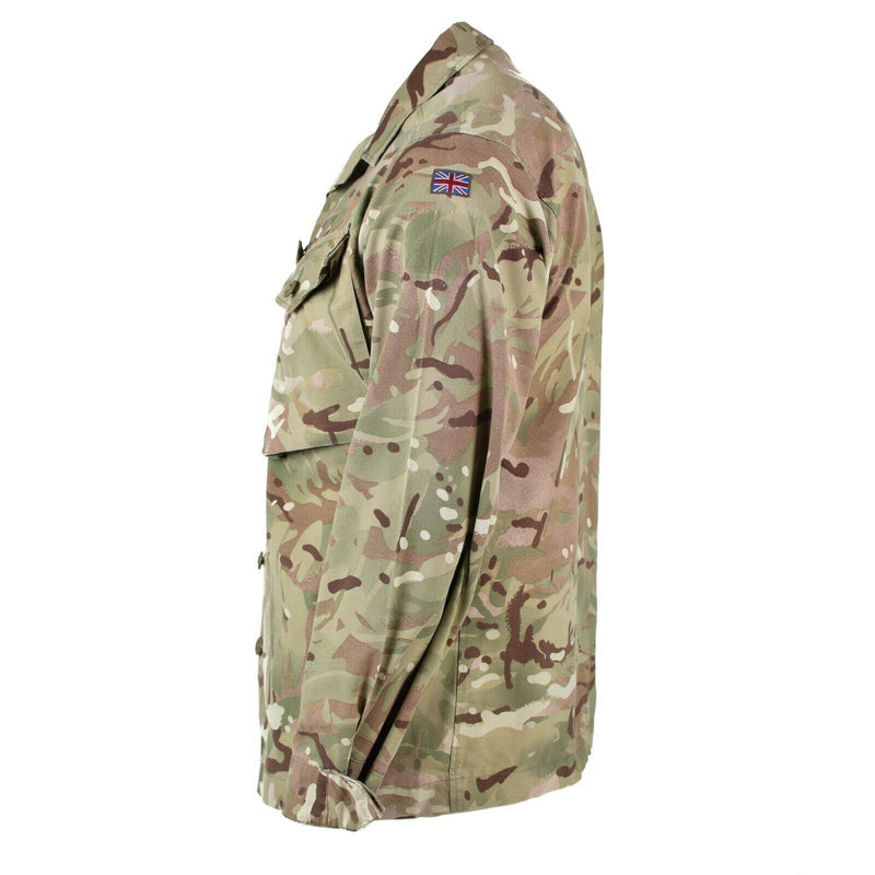 Véritable veste de combat MTP de l'armée britannique, chemise militaire multicam