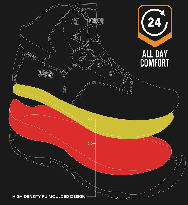 Magnum hi-tec ultima 6.0 laarzen waterdicht wandelschoenen duurzaam extra comfort