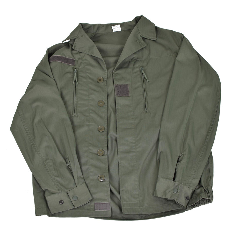 Echt Frans leger F2 Combat Jacket Militair uitgifte Overschot Hirt Olive OD Nieuw