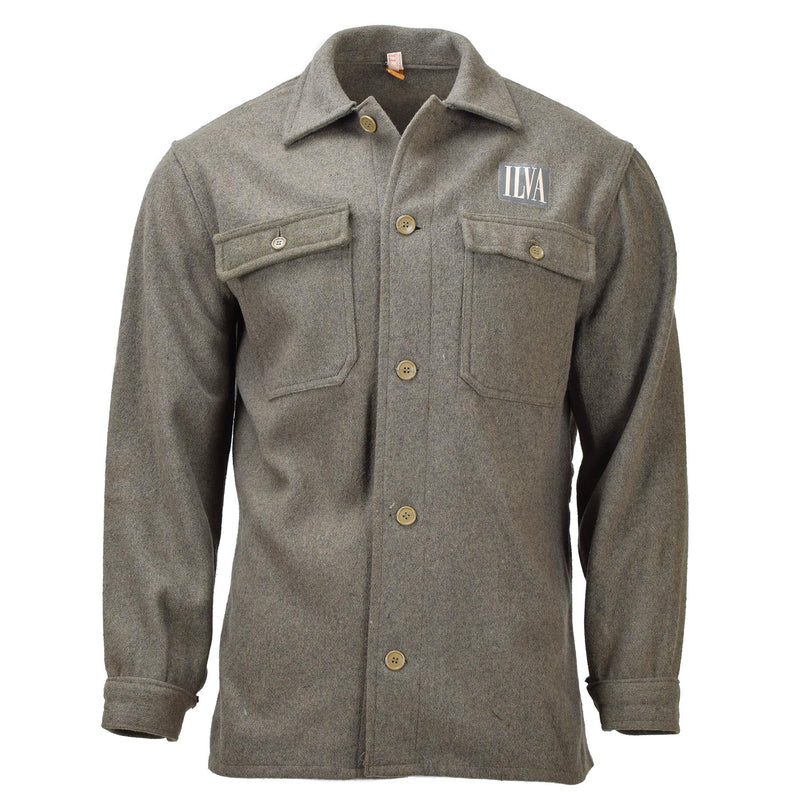 Veste de cérémonie italienne originale en laine olive, uniforme vintage, poignets réglables