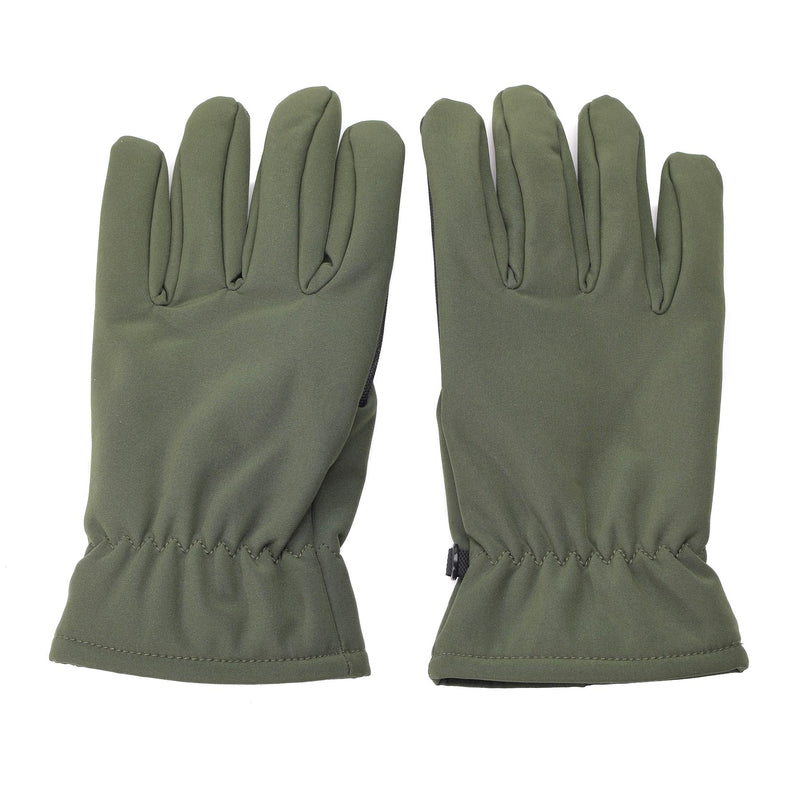 Mil-Tec Handschoenen Softshell Thinsule ™ voering Olijf Winter Mens OD Green Militair
