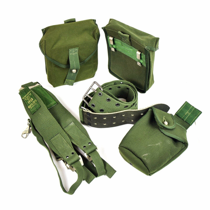 Origineel Zweeds Webbing Rig System 304 Tactische riem H-Traps Suspenders