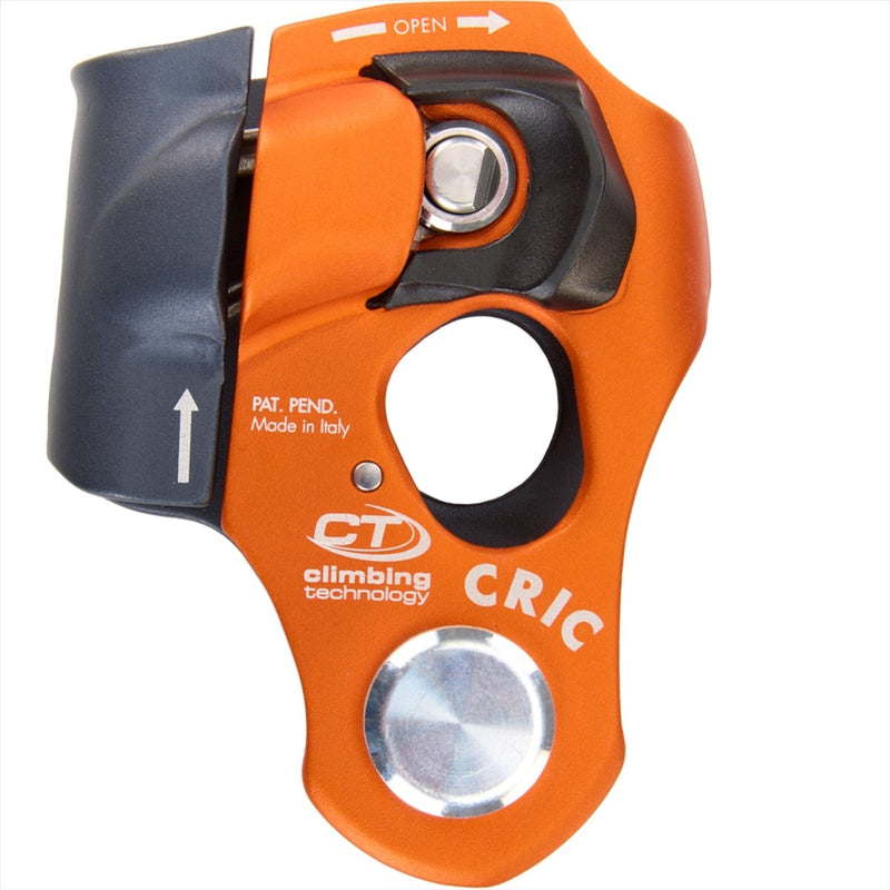 Klimtechnologie CRIC Progress Capture Pulley aluminium roestvrijstalen sinaasappel