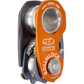 Climbing Technology ROLLNLOCK Poulie Dispositif Serre-Corde Appareil 3 en 1 Orange