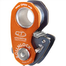 Climbing Technology ROLLNLOCK Katrolapparaat Touwklem 3 in 1 Apparaat Oranje