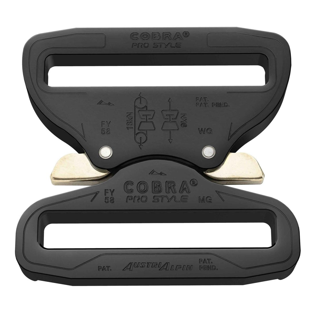 Cobra Pro Style Bordle Boucle de 58 mm rapide