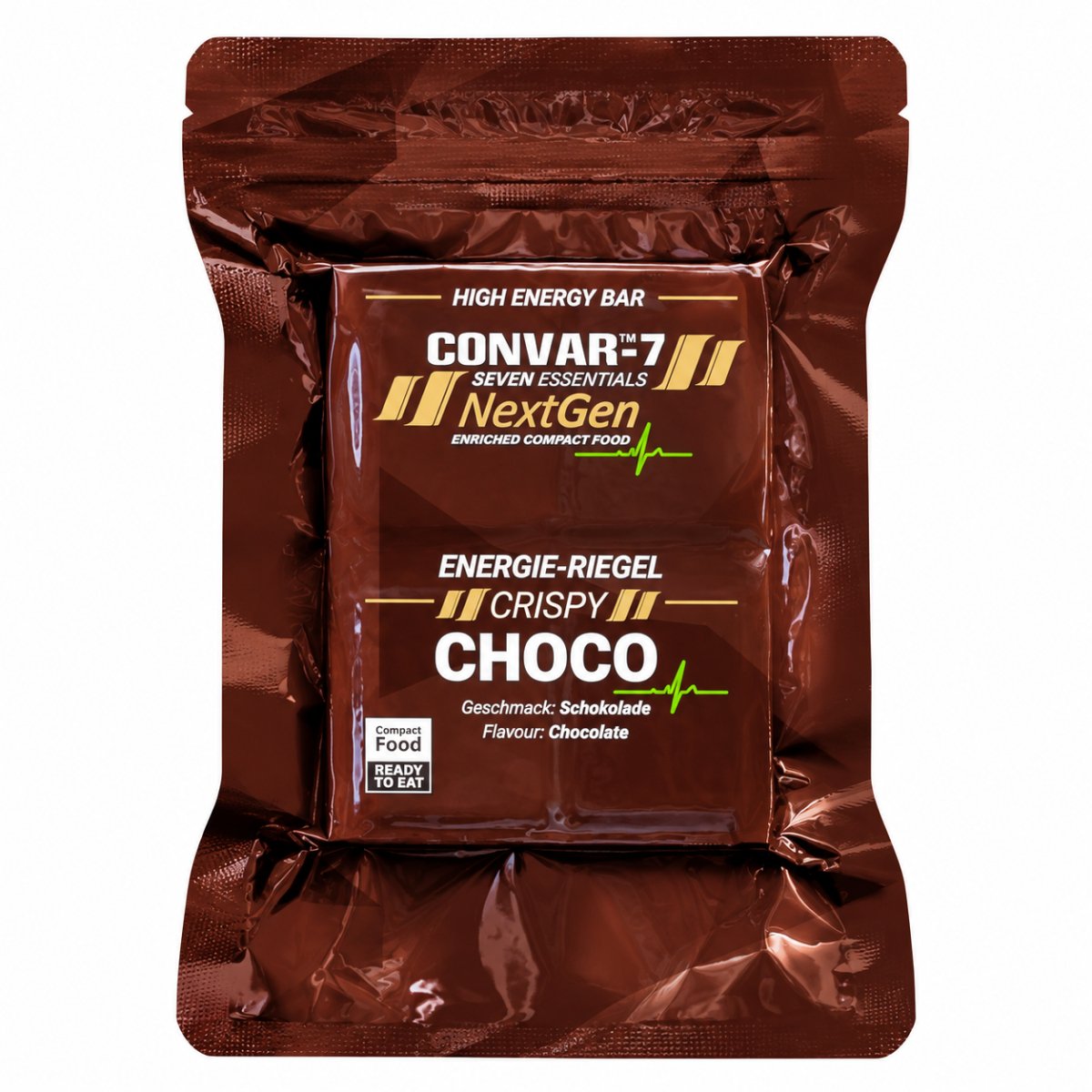 CONVAR-7 NextGen Energiereep 120g Long Life Noodvoedsel Verschillende smaken