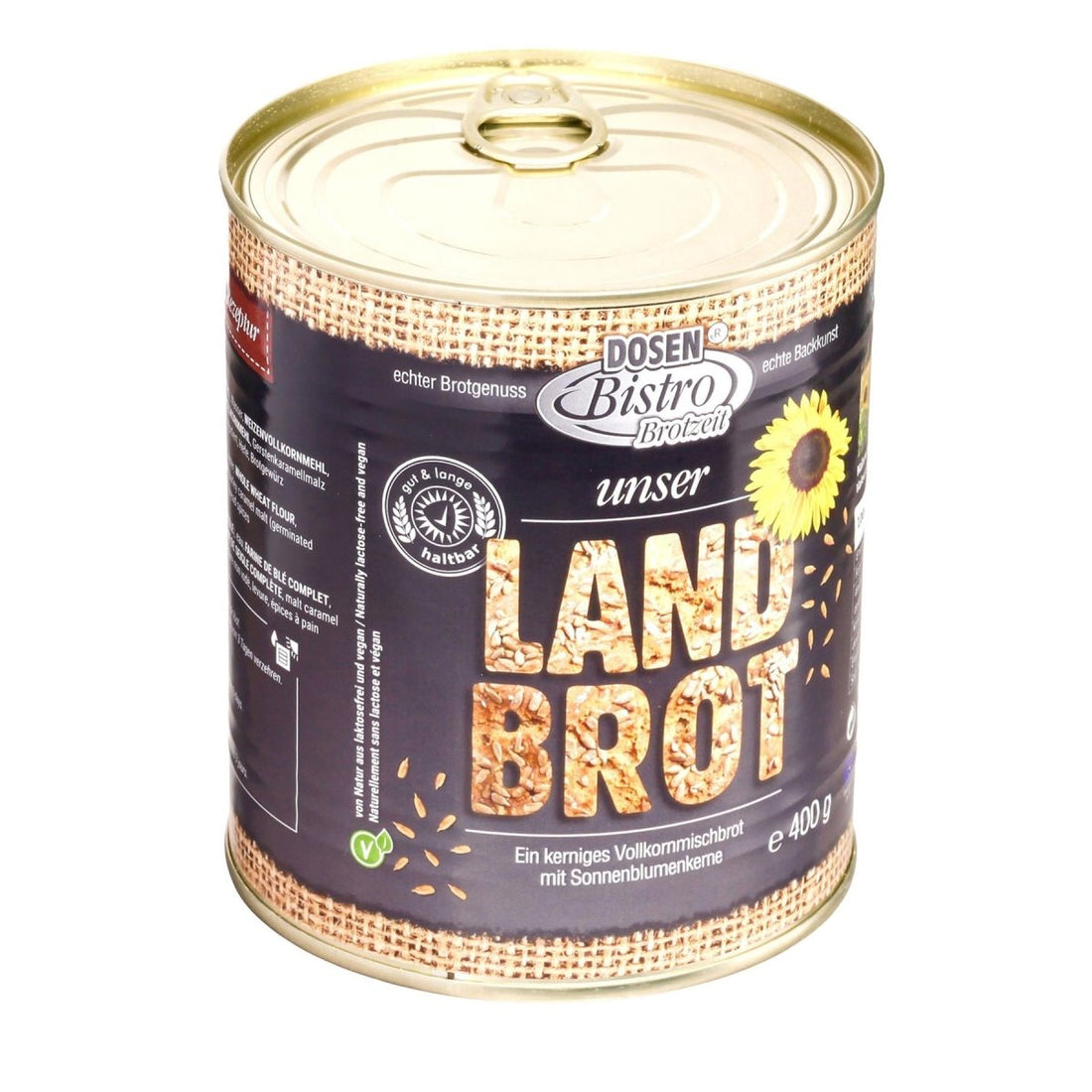 CONVAR DosenBistro Volkoren Gemengd Brood Lange Houdbaarheid Noodvoeding 400g