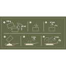 CONVAR Field Bread Mix Longue durée de conservation Camping Nourriture d'urgence en plein air - GoMilitar