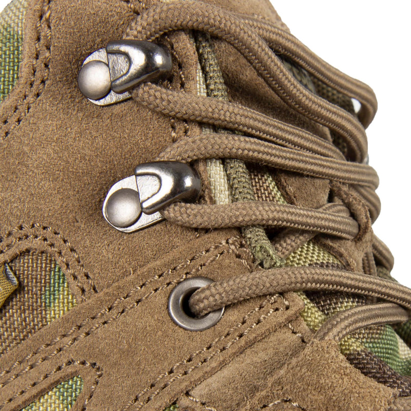 Bottes zippées latérales Teesar SQUAD MULTICAM pour camping, randonnée, trekking, combat