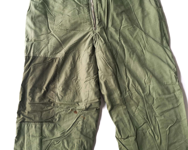 Pantalon de l'armée suédoise authentique isolé OD vert Pantalon thermique pour temps froid