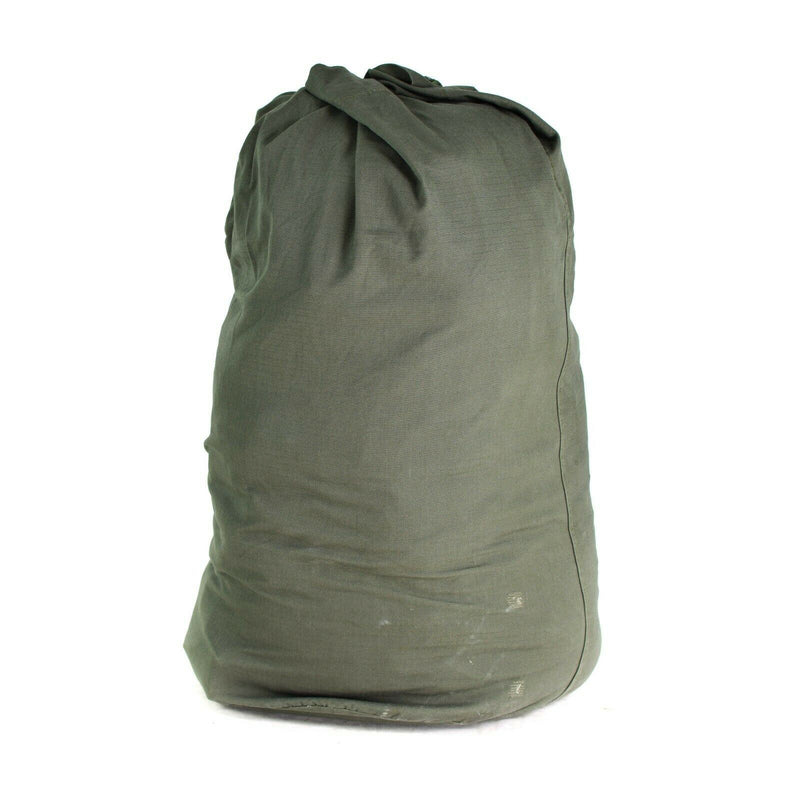 Originele Nederlandse militaire plunje tas 100 -liter ripstop zak canvas kit olijf