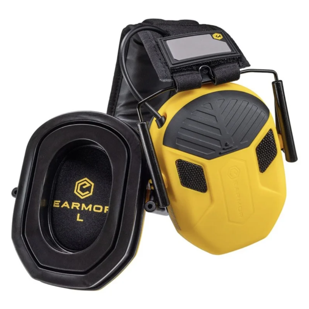 EARMOR M300X Elektronische Gehoorbeschermer 24dB NRR Tactisch Outdoor Zwart
