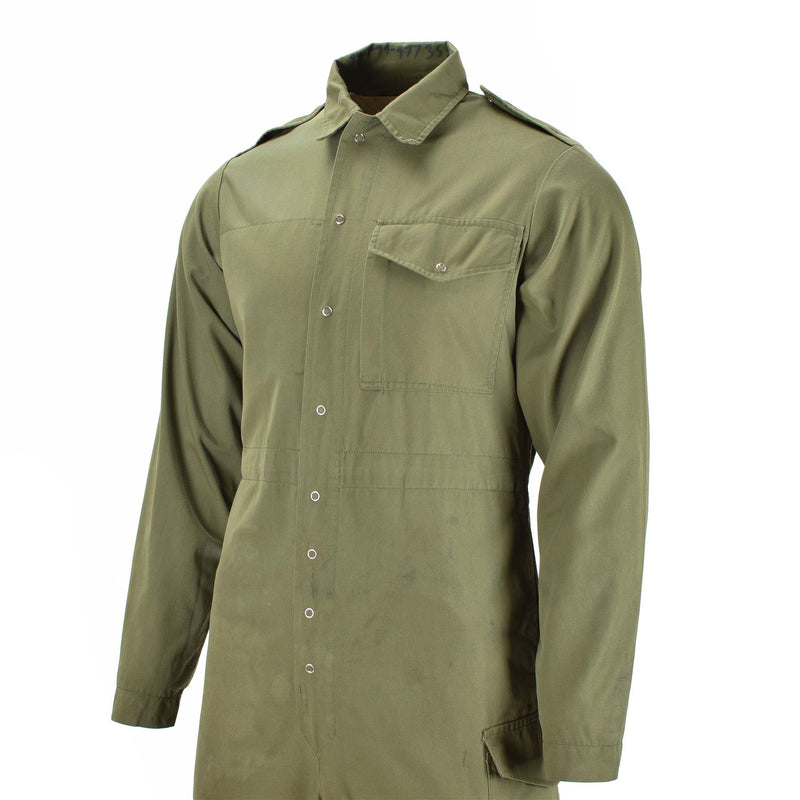 Origineel Britse coverall Army Olive Green Suit Mechanics Jumpsuit Coveralls OD