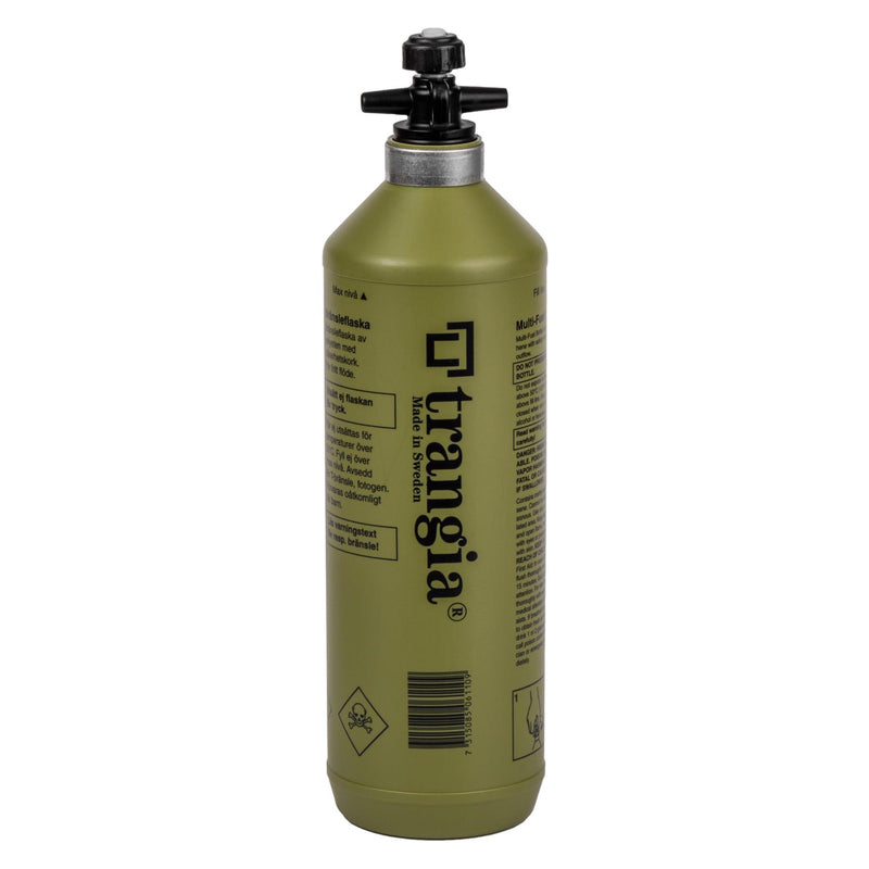 Bouteille de carburant liquide Trangia Brûleur à essence Flacon en polyéthylène Randonnée en plein air Olive