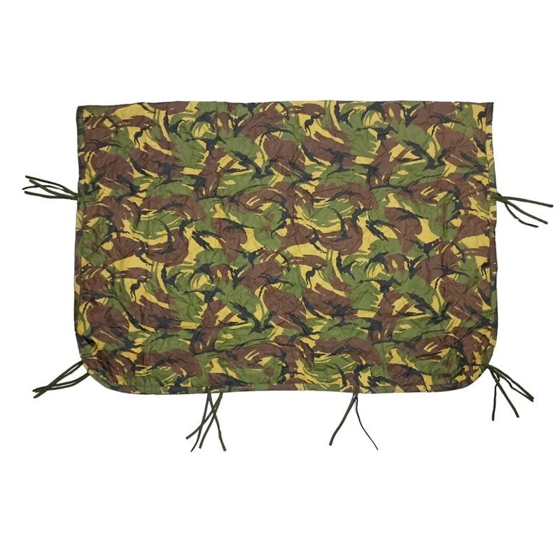 Originele Nederlandse militaire DPM Camo Poncho Liner Compact lichtgewicht onderdak nieuw