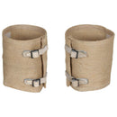 Guêtres militaires italiennes originales, couvre-jambes de l'armée, couvre-jambes de l'armée, Surplus kaki, équipement de protection en toile durable