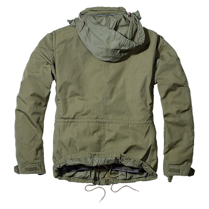 Brandit Classic M65 Giant Jacket Military Vintage Style verwijderbare voering Olive